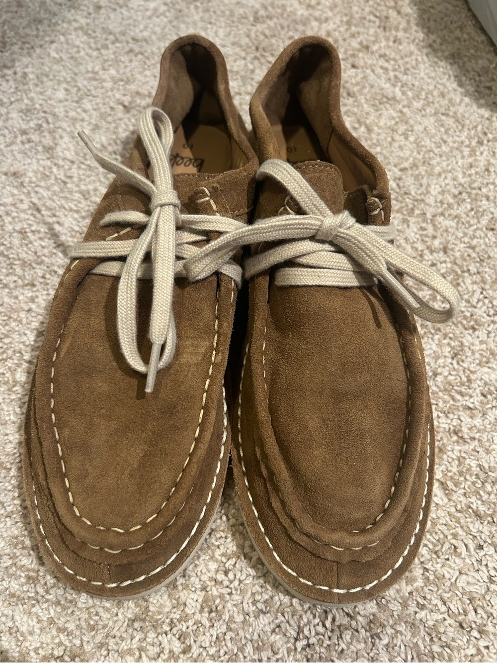Beek Brown Towee Allaby Chukka Moccasins Women's Size 10